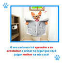 Kit Educador Sanitário Pet Xixi Sim Xixi Não Adestramento para Cães e Gatos