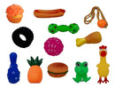 Kit 12 Brinquedos Mordedores para Cachorros Filhotes Porte Médio