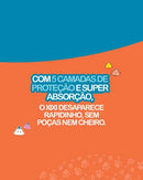 Tapete Higiênico Pet Luke para Cães 80x60cm 30 Unidades Branco