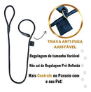 Guia Unificada Educativa 1,5 Metros Jamil Pet para Adestramento Azul