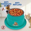 Comedouro e Bebedouro Pet Antiformiga para Cães e Gatos