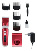 Máquina de Tosa Pet Precision Edge A8s 5W Profissional Cor Rubi