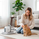 Aspirador Pet Premium Silencioso para Tosa e Escova de Pelagem Grossa