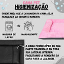 Cama Pet Nuvem Impermeável Super Conforto Para Cachorros e Gatos