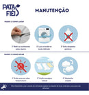 Caminha Colchonete Pet Grande Para Pitbull Conforto Premium Preto e Azul