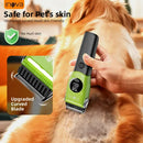 Máquina de Tosa Pet Sem Fio Inova Cases Silenciosa 3 Velocidades Verde