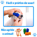 Kit Higiene Bucal Pet Clean Gel Dental Spray Bucal e Escova Dedeira Morango