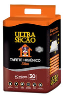 Tapete Higiênico Great Pets Ultra Secão Carvão Ativado 60x60cm 30 Unidades
