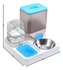 Bebedouro e Comedouro Automático Pet por Gravidade Cor Azul
