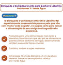 Tapete de Lamber Pet Games Labirinto para Cães e Gatos Tamanho P Verde Água