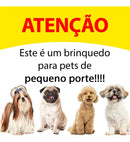 Kit 12 Brinquedos Pet Maciços para Cachorro Pequeno ou Filhote com Brinde Big Bull
