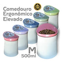 Comedouro Pet Elevado Antiengasgo Ergonômico 500ml Tamanho M