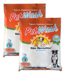 Kit 2 Tapetes Higiênicos Laváveis Pet Wash Tamanho G 100x90cm