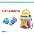 Bebedouro e Comedouro Duplo Portátil Lancheira Pet Rosa