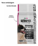 Tapete Higiênico Petlike Ultra Pads com Carvão Ativado 80x60cm 30 Unidades