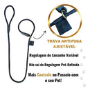 Guia Unificada Educativa 1,5 Metros Jamil Pet para Adestramento Vermelho