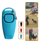 Clicker com Apito Pet 2 em 1 para Adestramento e Treinamento de Cães