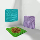 Tapete de Lamber Pet para Cães e Gatos com Ventosa Alimentação Lenta