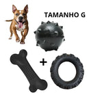 Kit 3 Mordedores Pet para Cães Porte Médio e Grande