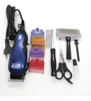 Máquina de Tosa Pet Knup Profissional com Lâminas de Aço Inoxidável Vermelha 220v