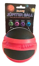 Bola Brinquedo Pet Mega Resistente Júpiter Jambo para Cães Preto e Vermelho