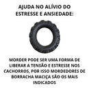 Kit 3 Mordedores Pet para Cães Porte Médio e Grande