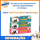 Mordedor Escova de Dente Para Cachorros com Gel Dental Pet