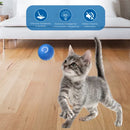 Bolinha Interativa Pet Recarregável USB para Cães Brinquedo Inteligente