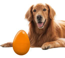 Brinquedo Interativo Ovo Maluco para Cães de Grande Porte Cor Laranja