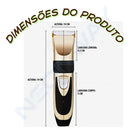 Máquina de Tosa Pet Profissional Silenciosa com Corte Preciso