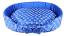 Cama Pet Grande 70x50cm Confortável para Cães e Gatos Cor Azul