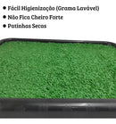 Sanitário de Grama Pet Banheiro Higiênico Para Cães e Gatos
