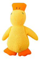 Brinquedo de Pelúcia Pato Big Duck Mordedor para Cachorro
