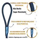 Guia Unificada Educativa 1,5 Metros Jamil Pet para Adestramento Azul