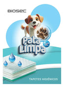 Tapete Higiênico Pata Limpa 80x60cm 30 Unidades Descartável para Cães