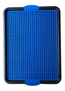 Sanitário Canino para Xixi com Tapete Higiênico Pet Azul