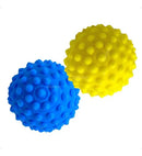 Kit 2 Bolinhas Cravo Massageadoras para Pets Cores Variadas