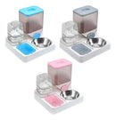 Bebedouro e Comedouro Automático Pet por Gravidade Cor Azul