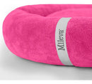Caminha Pet Redonda Ninho 70cm Super Macia para Cães e Gatos Cor Pink