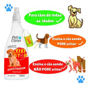 Kit Educador Sanitário Pet Xixi Sim Xixi Não Adestramento para Cães e Gatos
