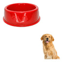 Comedouro Pet 1,5L em Plástico Resistente para Cães e Gatos Cor Vermelha