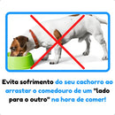 Kit com 2 Potes Pet Pesados Polidos 1250ml para Ração e Água Cães