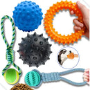 Kit 5 Brinquedos Mordedores para Cães Porte Médio e Grande