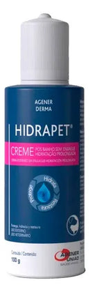 Loção Hidratante Hidrapet Agener 100g Ação Imediata Fragrância Neutra