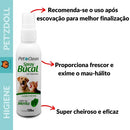 Kit Higiene Bucal Pet Creme Dental Spray Bucal e Escova Sabor Menta