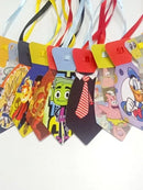 Kit 50 Gravatas Pet Shop Personagens Tamanho M Estampas Variadas