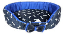 Cama Pet Grande 70x50cm Confortável para Cães e Gatos Cor Azul