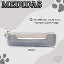 Cama Pet Impermeável e Antifrio Conforto para Cães e Gatos