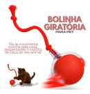 Bola Inteligente Interativa com LED 3 Modos para Cães e Gatos Sortida