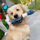 Brinquedo de Pelúcia Pet Resistente para Cães Médio e Grande Porte Cor Marrom